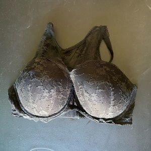 VS Dream Angels Demi with High-neck Lace 36DDD